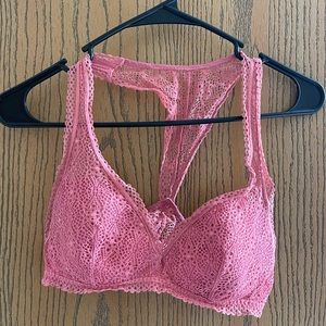 Hot Pink Victoria’s Secret bralette